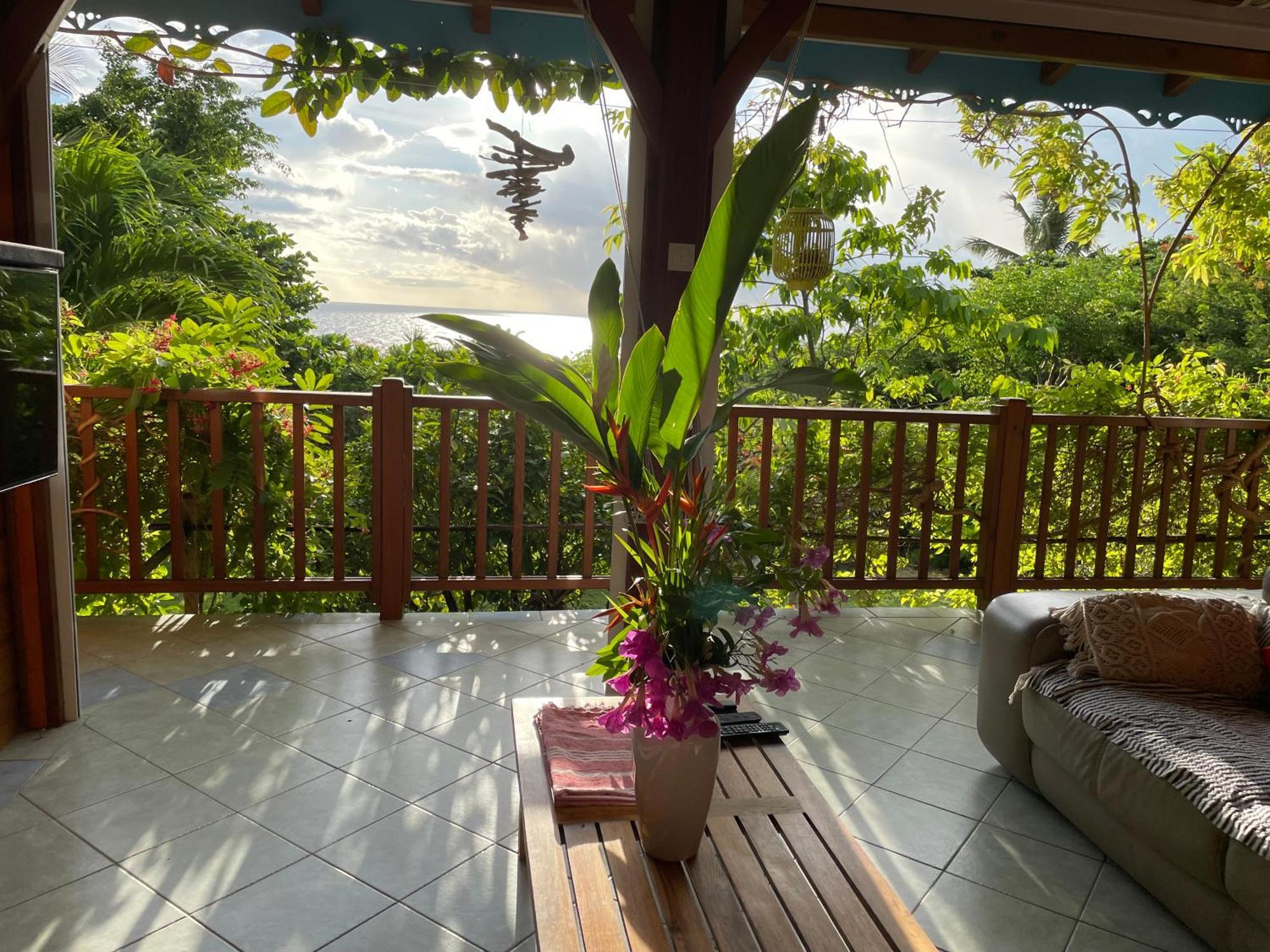Villa Nature Caraibe Lodge, Vue Mer, Piscine Privee Десе Екстериор снимка