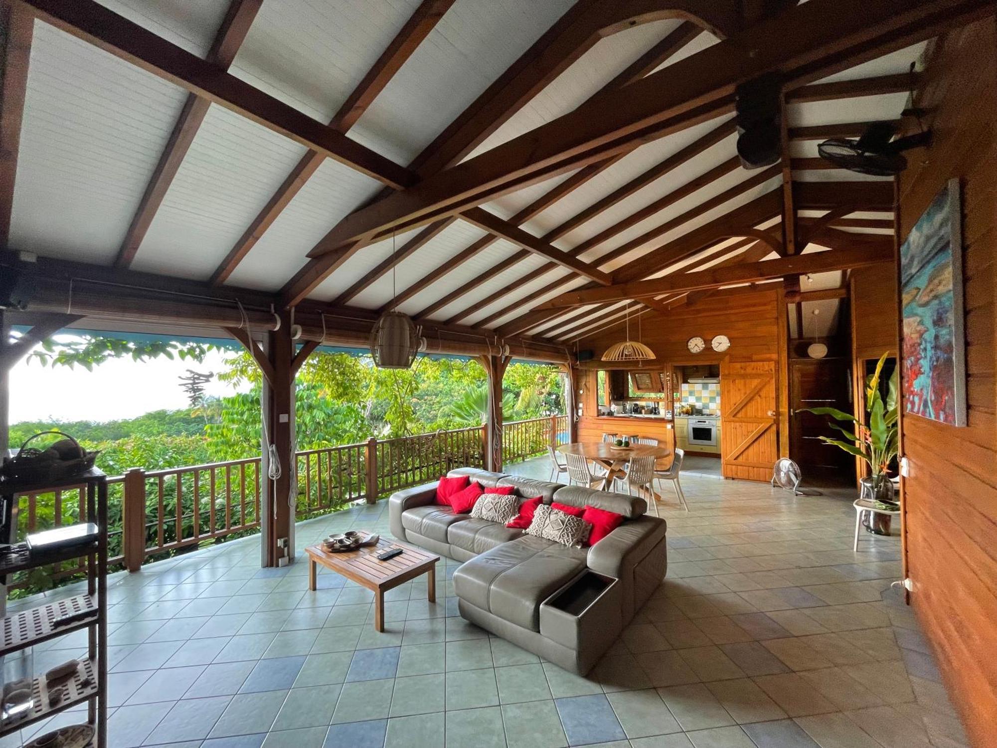Villa Nature Caraibe Lodge, Vue Mer, Piscine Privee Десе Екстериор снимка